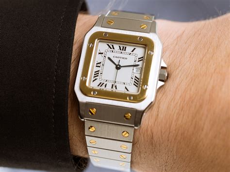 which cartier santos to buy|cartier santos carree gold.